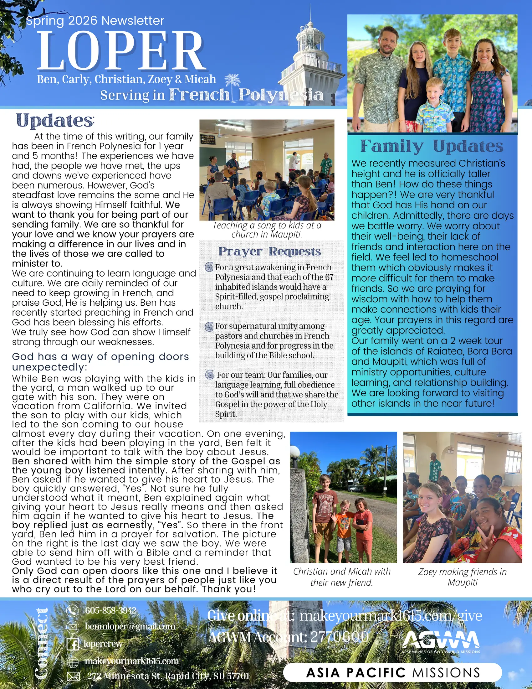 Spring 2026, page 1