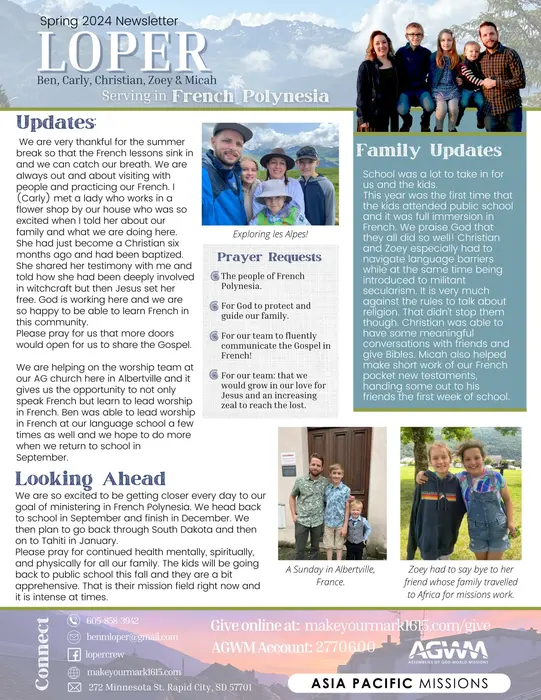 Summer 2024 Newsletter cover