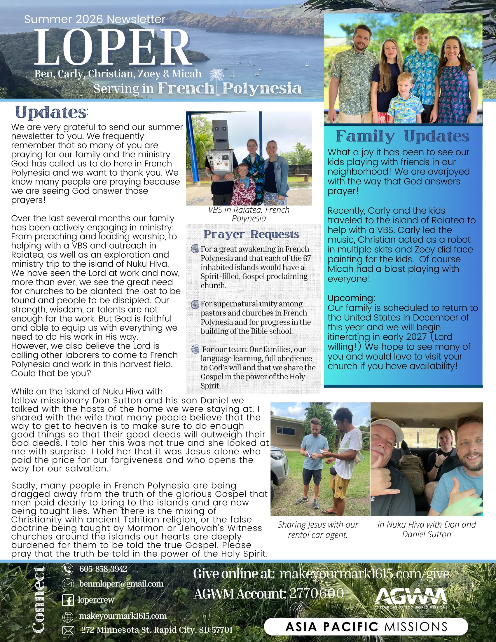 Summer 2026, page 1